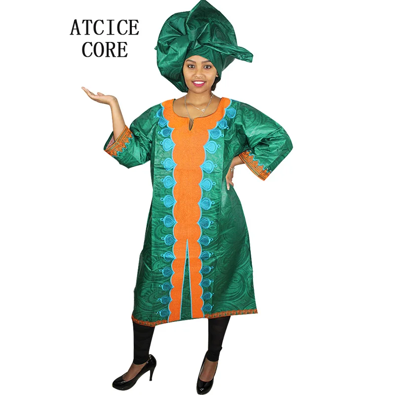 Free shipping new african bazin embroidery design dresses short dress with scarf
Free shipping new african bazin embroidery design dresses short dress with scarf