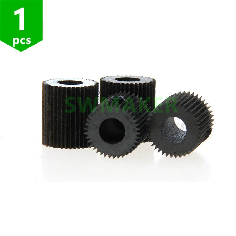 SWMAKER 1pcs 3D printer 38 tooth gear for MK8 Prusa i3 extrusion wheel feeding wheel 10.8mm outside size
SWMAKER 1pcs 3D printer 38 tooth gear for MK8 Prusa i3 extrusion wheel feeding wheel 10.8mm outside size