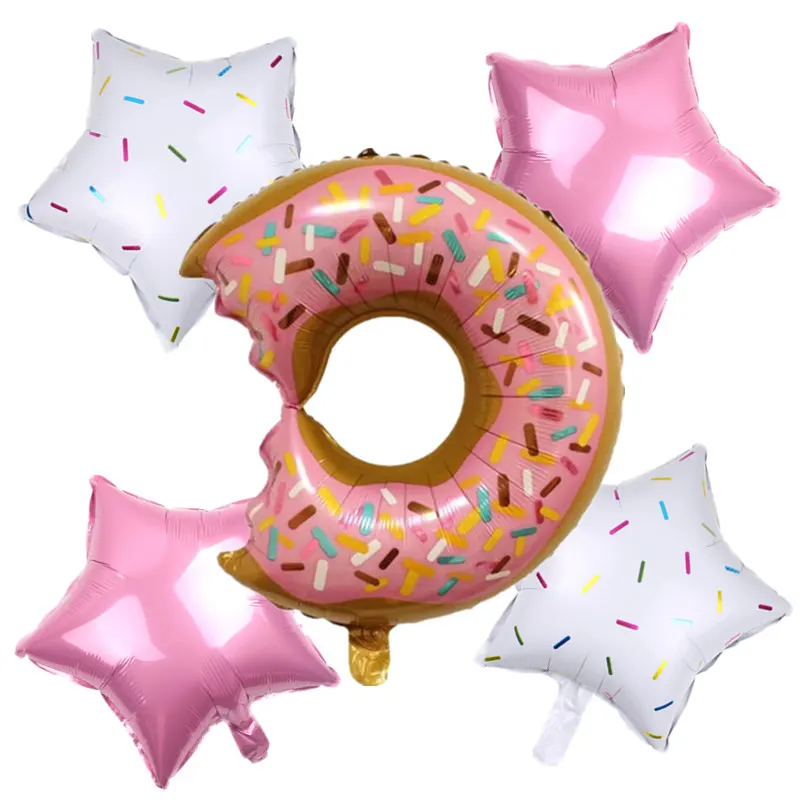 New 5pcs/lot Doughnut Candy Balloons Children's Day Party Decoration Balloons Self Sealing
New 5pcs/lot Doughnut Candy Balloons Children's Day Party Decoration Balloons Self Sealing