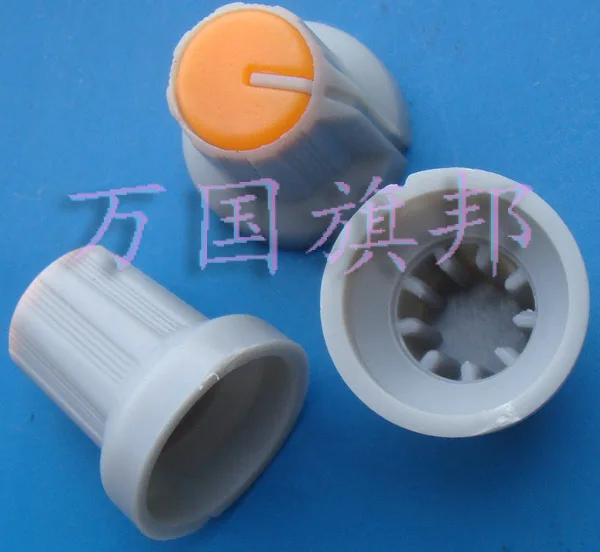 Free Delivery. Plastic potentiometer knob high 16 mm diameter 15 mm orange orange
Free Delivery. Plastic potentiometer knob high 16 mm diameter 15 mm orange orange