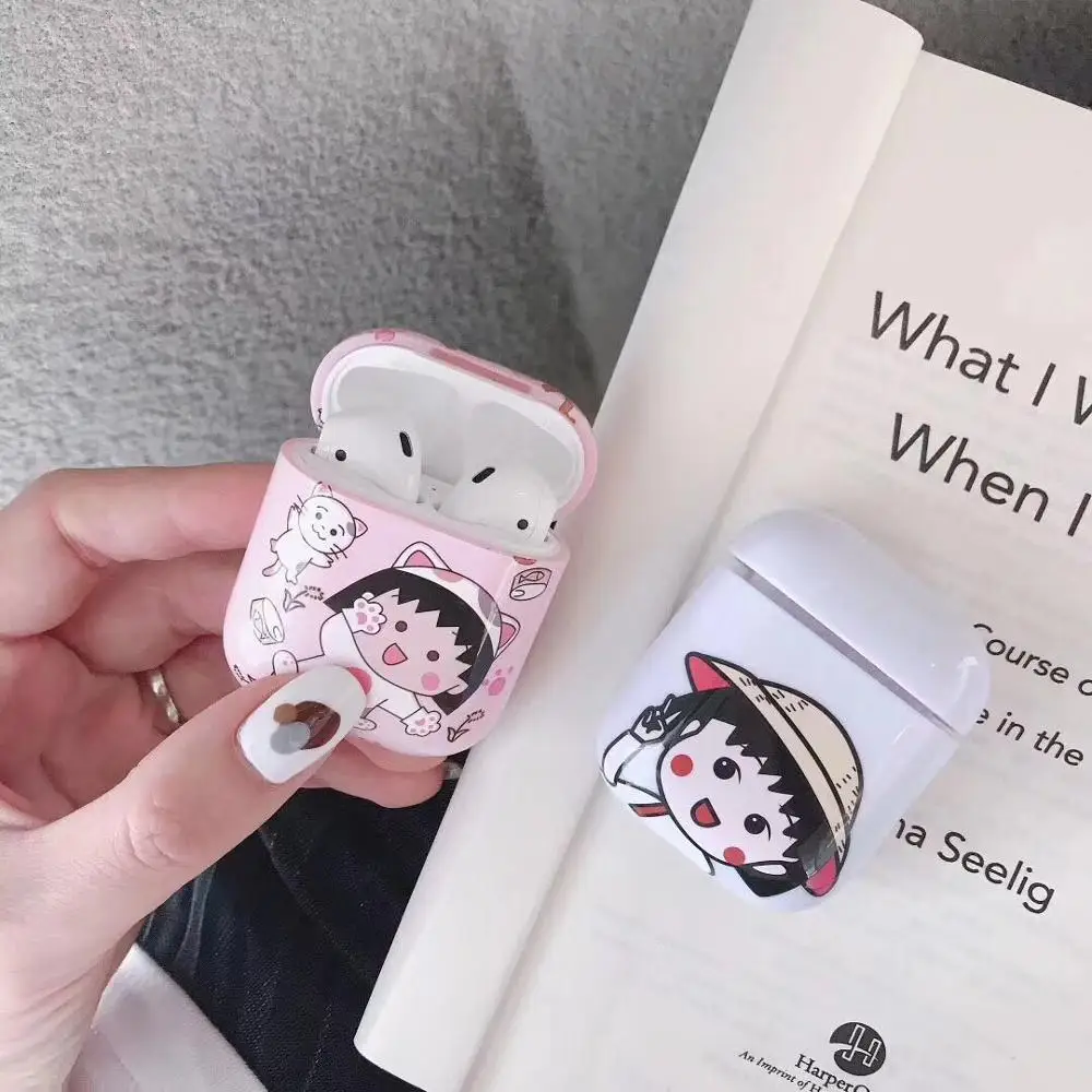 Cute Cherry Maruko Wireless Bluetooth Headset Silicone Case For Airpods Earphone Protective Case Shockproof Case for Apple
Cute Cherry Maruko Wireless Bluetooth Headset Silicone Case For Airpods Earphone Protective Case Shockproof Case for Apple