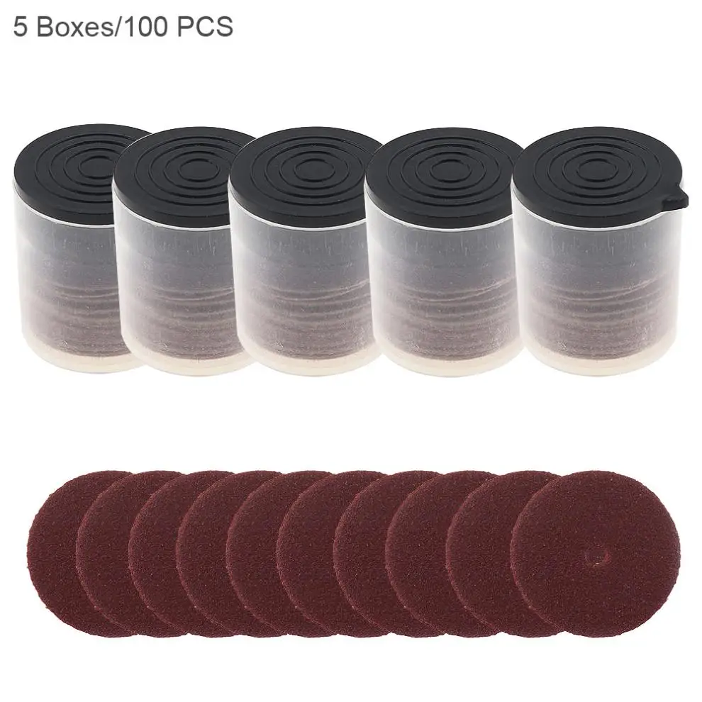 5 Boxes/100pcs Red Mini Sandpaper Polishing Plate Sand Cut-off Wheels for Electric Grinder Accessories Supplies
5 Boxes/100pcs Red Mini Sandpaper Polishing Plate Sand Cut-off Wheels for Electric Grinder Accessories Supplies