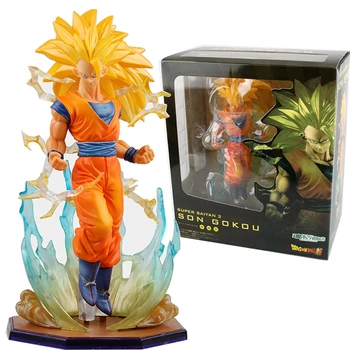 Super Saiyan Son Goku Anime Dragon Ball Figuras Super Saiyan 3 Son Gokou PVC Action Figures Collectible Model Toys 18cm KT2841
Super Saiyan Son Goku Anime Dragon Ball Figuras Super Saiyan 3 Son Gokou PVC Action Figures Collectible Model Toys 18cm KT2841