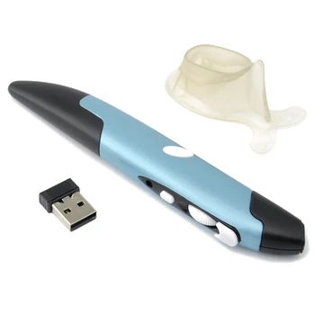 New Mini 2.4GHz USB Wireless Mouse Optical Pen Air Mouse Adjustable 500 / 1000DPI for Laptops Desktops Computer Peripherals
New Mini 2.4GHz USB Wireless Mouse Optical Pen Air Mouse Adjustable 500 / 1000DPI for Laptops Desktops Computer Peripherals