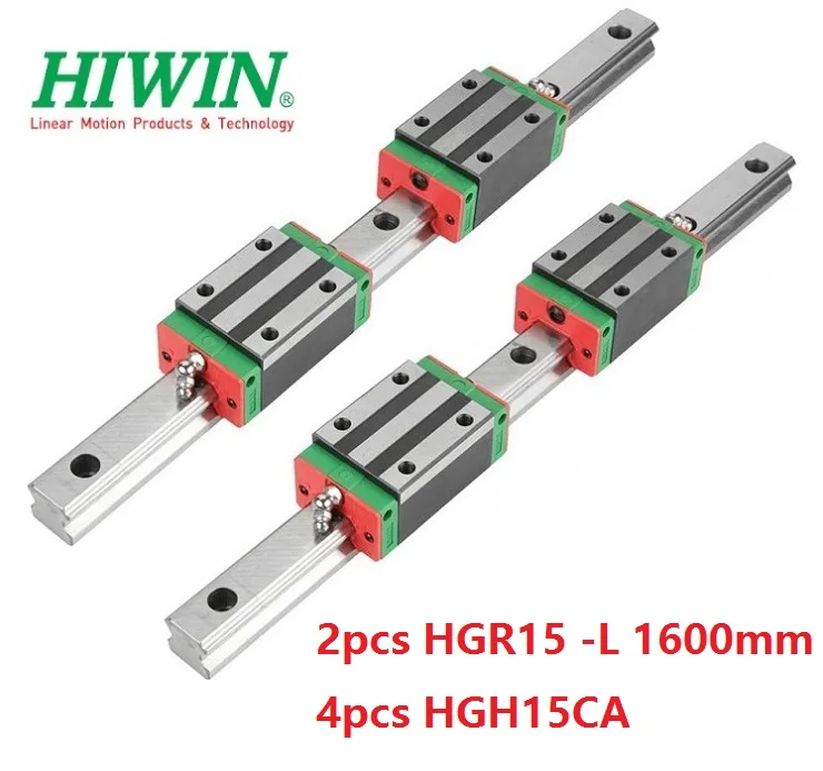 100% оригинальный Hiwin rail HGR15 -L 1600 мм + 4 узких блока HGH15CA для маршрутизатора с ЧПУ, 2 шт.
100% оригинальный Hiwin rail HGR15 -L 1600 мм + 4 узких блока HGH15CA для маршрутизатора с ЧПУ, 2 шт.