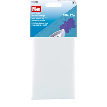 Germany Prym Deco interfacing with motif pattern 968190, manual DIY, sewing accessories, patchwork, sewing, 100*17cm
Germany Prym Deco interfacing with motif pattern 968190, manual DIY, sewing accessories, patchwork, sewing, 100*17cm
