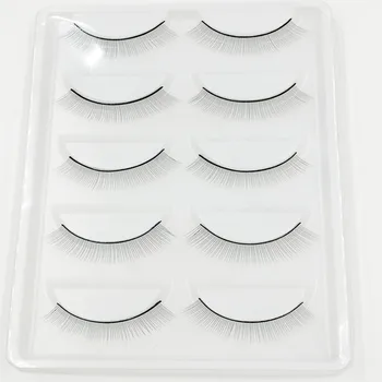 5 Pairs/set Practice False Eyelashes Natural Long False Eyelashes Straight 8mm Eye Makeup Tool
5 Pairs/set Practice False Eyelashes Natural Long False Eyelashes Straight 8mm Eye Makeup Tool