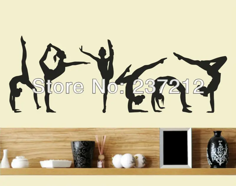 Gymnastics Girls Set of Six / Diy Wall Sticker/ Wall Art Vinyl Decal Stickers -- Free shipping
Gymnastics Girls Set of Six / Diy Wall Sticker/ Wall Art Vinyl Decal Stickers -- Free shipping
