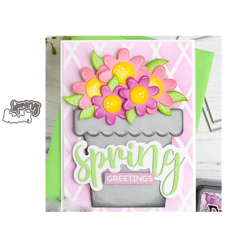 Spring letter Metal Cutting Dies Stencils For DIY Scrapbooking Album Paper Card Decorative Craft Embossing Die
Spring letter Metal Cutting Dies Stencils For DIY Scrapbooking Album Paper Card Decorative Craft Embossing Die