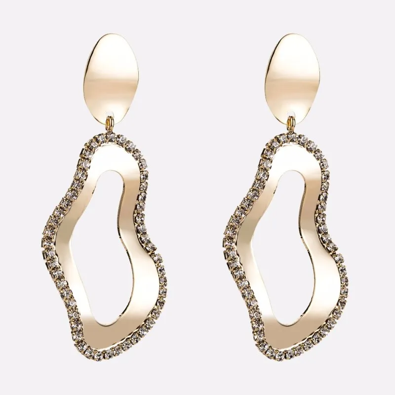 2.4*6.5cm Irregular Drop Fashion Party Women Long Women Dangle Earrings for European Women Jewelry Accessories Gift
2.4*6.5cm Irregular Drop Fashion Party Women Long Women Dangle Earrings for European Women Jewelry Accessories Gift
