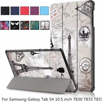 New Fashion Case for Samsung Galaxy Tab S4 10.5 inch T830 T835 T837 SM-T830 SM-T835 Magnetic Leather Foldable Smart Cover + pen
New Fashion Case for Samsung Galaxy Tab S4 10.5 inch T830 T835 T837 SM-T830 SM-T835 Magnetic Leather Foldable Smart Cover + pen