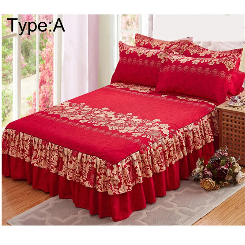 2019 High Quality New Sanding Bedspread Queen Bed Skirt Thickened Fitted Sheet Single Double Bed Dust Ruffle Wholesale
2019 High Quality New Sanding Bedspread Queen Bed Skirt Thickened Fitted Sheet Single Double Bed Dust Ruffle Wholesale