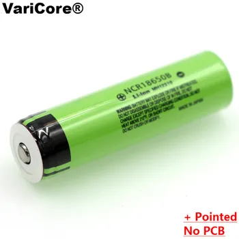 3PCS/lot VariCore new NCR18650B 3.7 v 3400 mAh 18650 Lithium Rechargeable Battery with Pointed(No PCB) batteries
3PCS/lot VariCore new NCR18650B 3.7 v 3400 mAh 18650 Lithium Rechargeable Battery with Pointed(No PCB) batteries