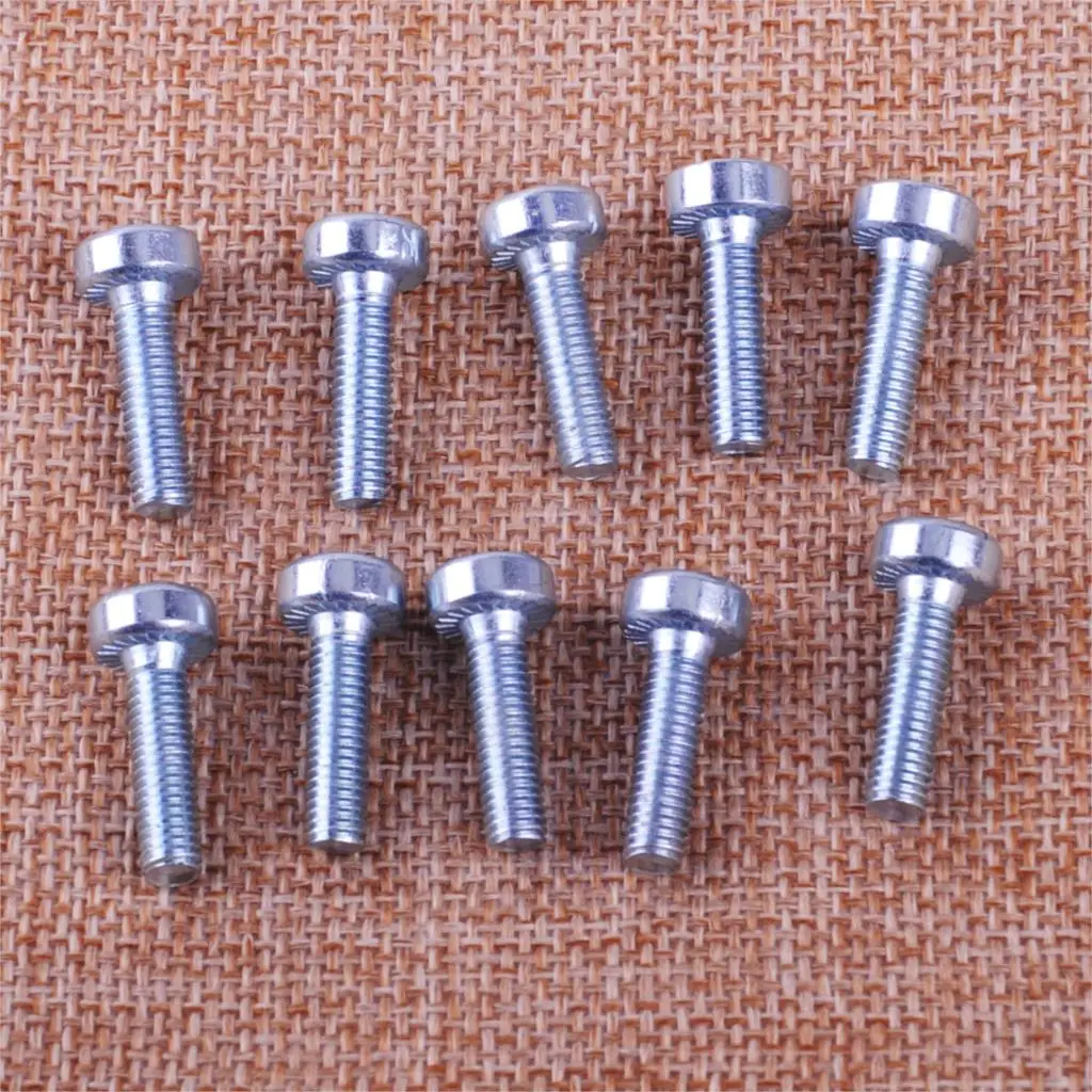 LETAOSK 10pcs Silver Torx Spline Screw Bolt T27 5mmx18mm M5X18 Fit For STIHL Chainsaw 9022 340 1010
LETAOSK 10pcs Silver Torx Spline Screw Bolt T27 5mmx18mm M5X18 Fit For STIHL Chainsaw 9022 340 1010