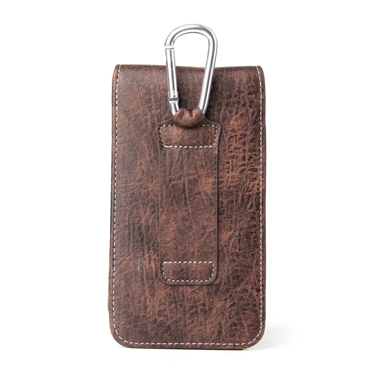 Leather Phone Pouch For xiaomi redmi note 4 7 pro note 5 plus mi a2 note 6 pro xiomi mi 9 8 lite a1 Belt Clip holster Waist Bags (13)
