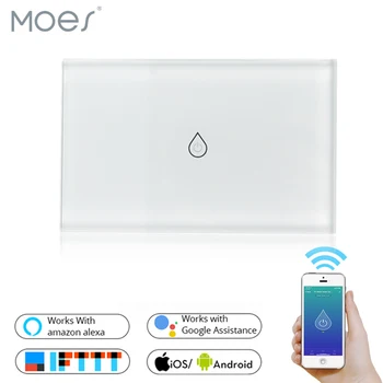 WiFi Smart Boiler Switch Water Heater Smart Life Tuya APP Remote Control Amazon Alexa Echo Google Home Voice Control Glass Panel
WiFi Smart Boiler Switch Water Heater Smart Life Tuya APP Remote Control Amazon Alexa Echo Google Home Voice Control Glass Panel