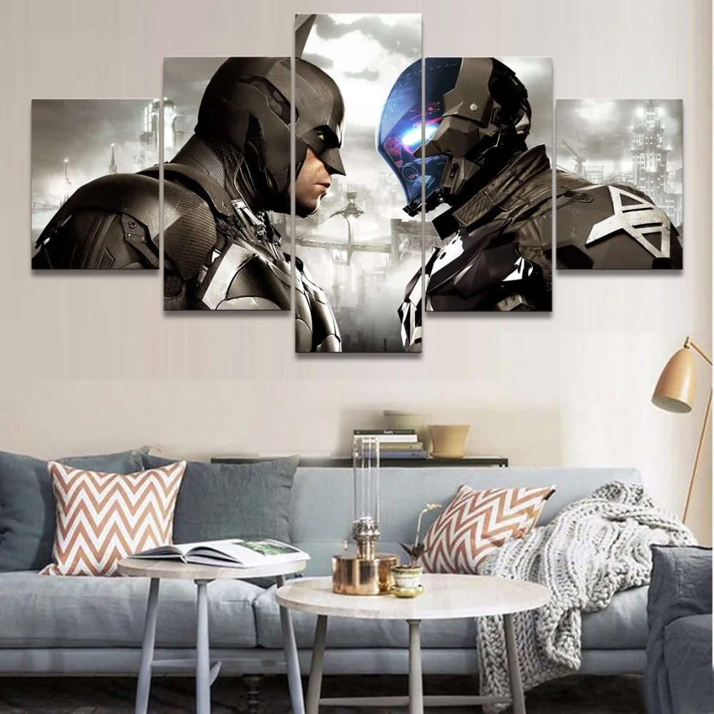 5 Pieces Canvas Painting Game Batman Arkham Knight Wall Art Poster Artwork Modern Canvas Printed Home Decor Bedroom Pictures
5 Pieces Canvas Painting Game Batman Arkham Knight Wall Art Poster Artwork Modern Canvas Printed Home Decor Bedroom Pictures