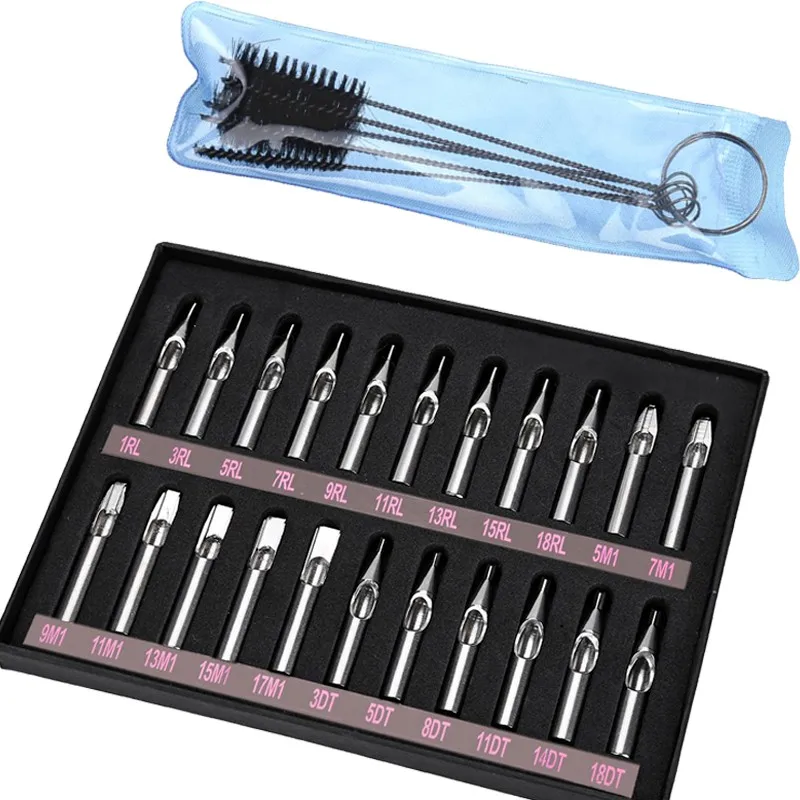 Tattoo Tips Kit Hot Sale Best 22pcs Sizes Tattoo Tips 304 Stainless Steel Tattoo Nozzle Tips for Needles Set Kit Free Shipping
Tattoo Tips Kit Hot Sale Best 22pcs Sizes Tattoo Tips 304 Stainless Steel Tattoo Nozzle Tips for Needles Set Kit Free Shipping