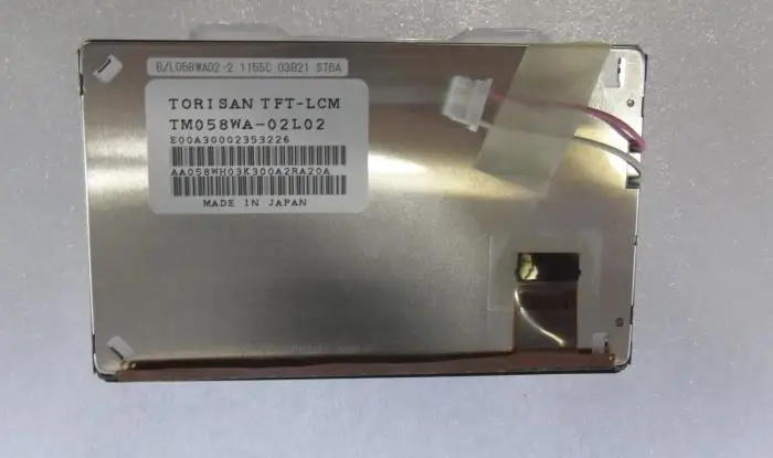 free shipping original TM058WA-02L02 Car audio and video industrial equipment 5.8 inch LCD screen
free shipping original TM058WA-02L02 Car audio and video industrial equipment 5.8 inch LCD screen