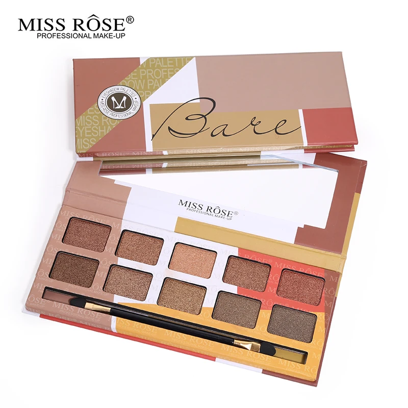 10 Color Metallic Eyeshadow Palette Earth Color Shimmer Eye Shadow Makeup Nude Glitter Matte Powder Palette with Brush & Mirror
10 Color Metallic Eyeshadow Palette Earth Color Shimmer Eye Shadow Makeup Nude Glitter Matte Powder Palette with Brush & Mirror
