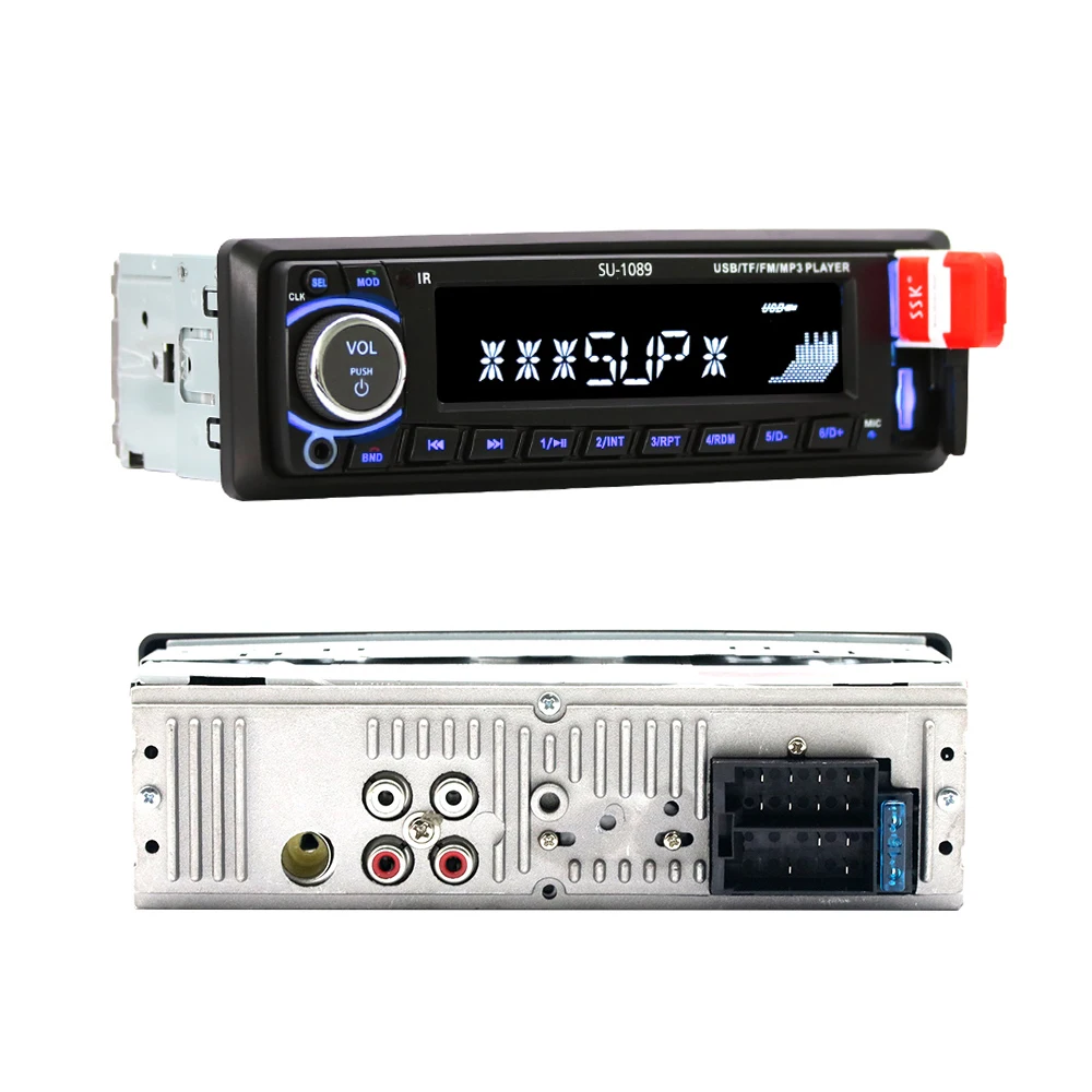 Podofo-Autoradio-Car-Radio-Stereo-Player-Bluetooth-4-12V-car-stereo-Player-In-dash-1Din-Phone (2)