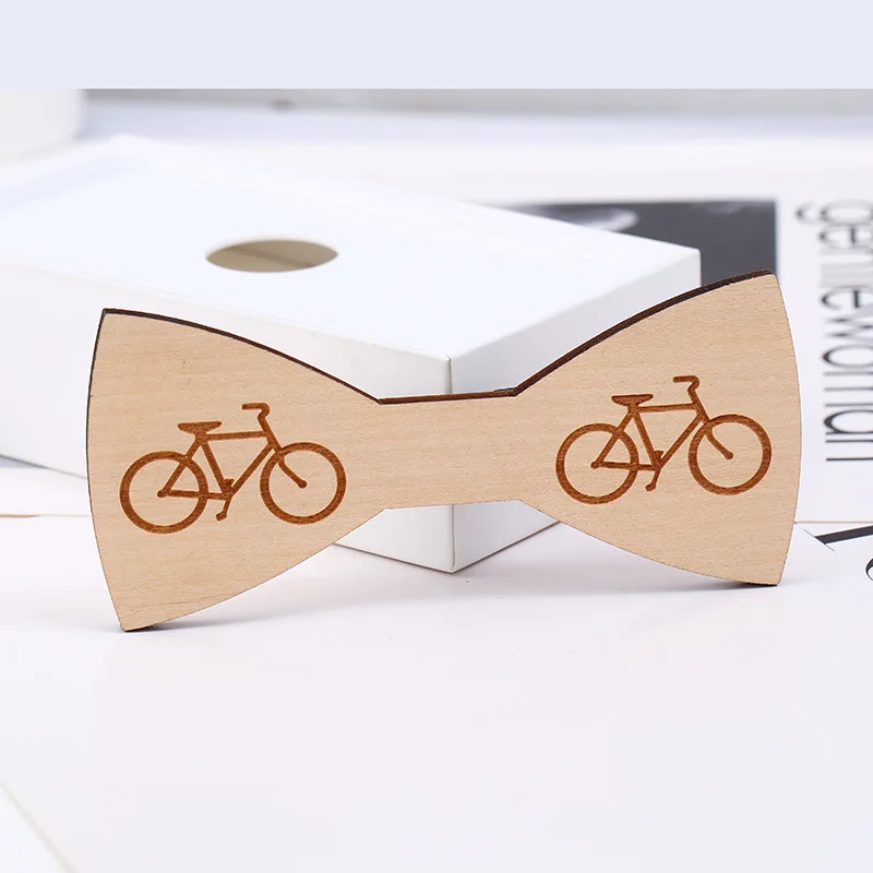 2018 Fashion Unisexal Handmade Casual Wedding Wood Bowtie Man Wooden Bow Tie Male Papillon Neck | Аксессуары для одежды