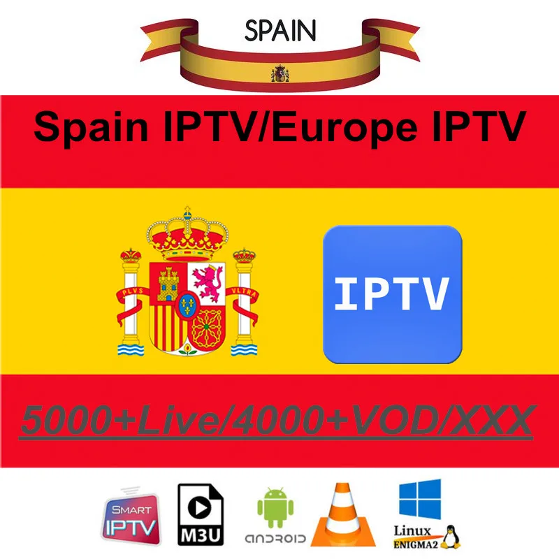 3/6/12 months 104+ Spain IPTV subscription 4K Full HD French LIVETV for USA European IPTV include XXX for enigma2 M3U smart tv
3/6/12 months 104+ Spain IPTV subscription 4K Full HD French LIVETV for USA European IPTV include XXX for enigma2 M3U smart tv