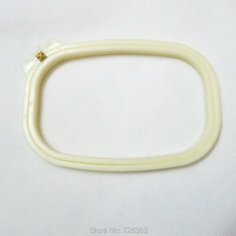 Oblong 13*20cm Embroidery Frame Adjustable Cross Stitch Hoop Rectangle ABS Ivory Ring Art Craft DIY Device For Sewing Wholesale
Oblong 13*20cm Embroidery Frame Adjustable Cross Stitch Hoop Rectangle ABS Ivory Ring Art Craft DIY Device For Sewing Wholesale
