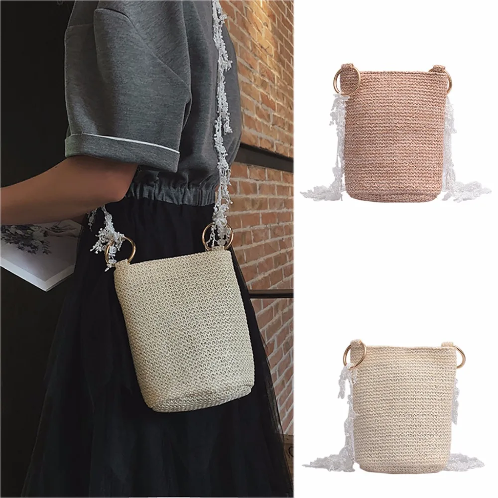 2019 South Korea's New Straw bag Casual Handbag Summer Holiday Shoulder Bag Ladies Weaving Bucket Beach Shoulder Bags
2019 South Korea's New Straw bag Casual Handbag Summer Holiday Shoulder Bag Ladies Weaving Bucket Beach Shoulder Bags