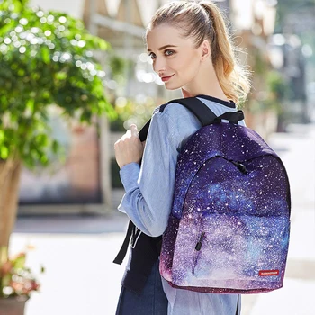 2017 Fashion Milky Way Starry Sky Girls Backpack Big Capacity School Bags For Teenagers Printing Backpacks For Girls Mochila
2017 Fashion Milky Way Starry Sky Girls Backpack Big Capacity School Bags For Teenagers Printing Backpacks For Girls Mochila