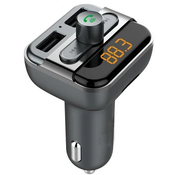 Car Bluetooth MP3 Music Player Dual USB Port Charging Bluetooth Handsfree FM Transmitters Support TF card/U Disk Car Mp3 Player
Car Bluetooth MP3 Music Player Dual USB Port Charging Bluetooth Handsfree FM Transmitters Support TF card/U Disk Car Mp3 Player