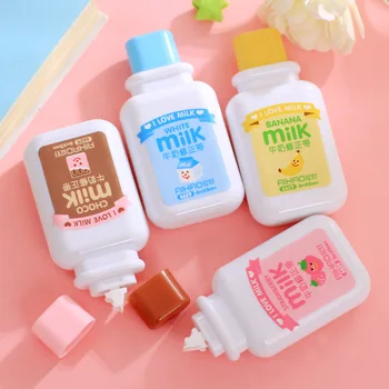 4 pcs/lot Kawaii stationery Cute Milk Bottle Correction tapes cinta correctora zakka canetas school office supplies papelaria
4 pcs/lot Kawaii stationery Cute Milk Bottle Correction tapes cinta correctora zakka canetas school office supplies papelaria
