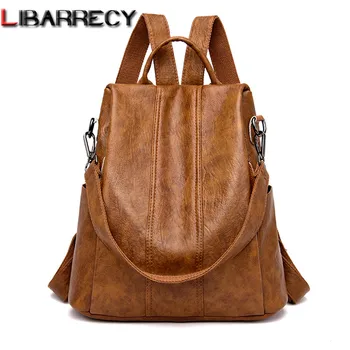 Vintage 3-in-1 Women Leather Backpacks for Teenager Girls School Shoulder Bags Female Travel Bag Mochilas Ladies Casual Bagpack
Vintage 3-in-1 Women Leather Backpacks for Teenager Girls School Shoulder Bags Female Travel Bag Mochilas Ladies Casual Bagpack