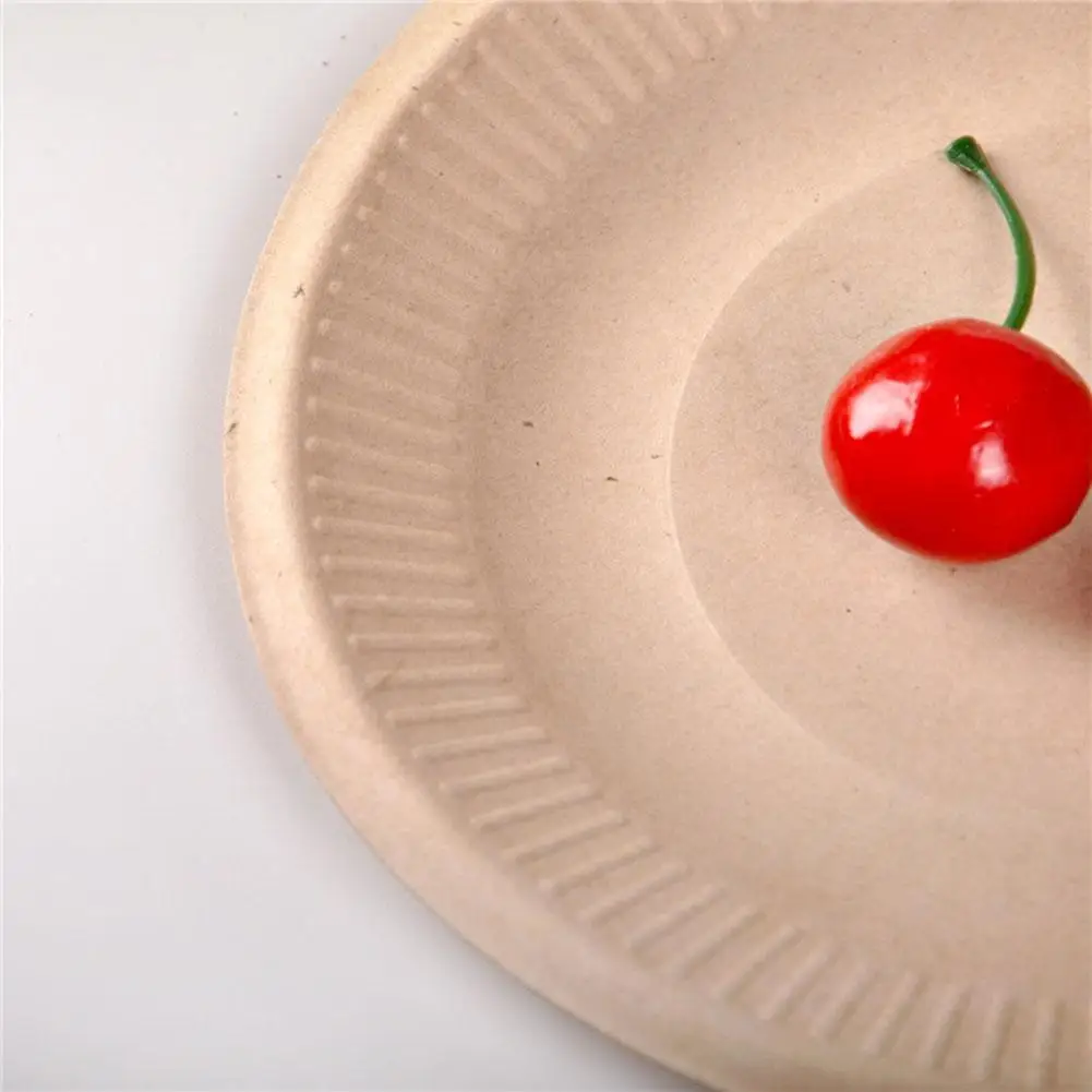 50PCS 6/7/9in 100% Compostable Paper Plates Heavy-Duty Quality Natural Disposable Bagasse Eco-Friendly Made of Sugar Cane Fibers
50PCS 6/7/9in 100% Compostable Paper Plates Heavy-Duty Quality Natural Disposable Bagasse Eco-Friendly Made of Sugar Cane Fibers