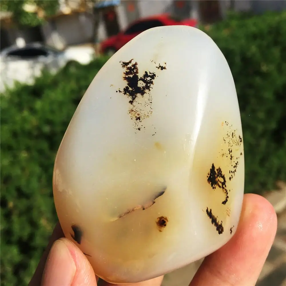 Фото Factory price natural agate good luck Madagascar water health original gem specimen collection gift | Дом и сад
