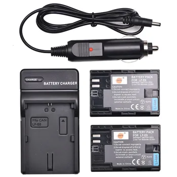 DSTE 2PCS LP-E6 Camera Battery With Protection Case and Charger Kit for Canon 70D 60Da 60D 80D 5DS 5DSR 5D Mark III IV
DSTE 2PCS LP-E6 Camera Battery With Protection Case and Charger Kit for Canon 70D 60Da 60D 80D 5DS 5DSR 5D Mark III IV
