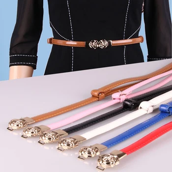 1PCS Fashion Women PU Leather Waist Band New Design Thin Adjust Belt Flower Buckle Dress Apparel Accessories Cinturon Mujer
1PCS Fashion Women PU Leather Waist Band New Design Thin Adjust Belt Flower Buckle Dress Apparel Accessories Cinturon Mujer