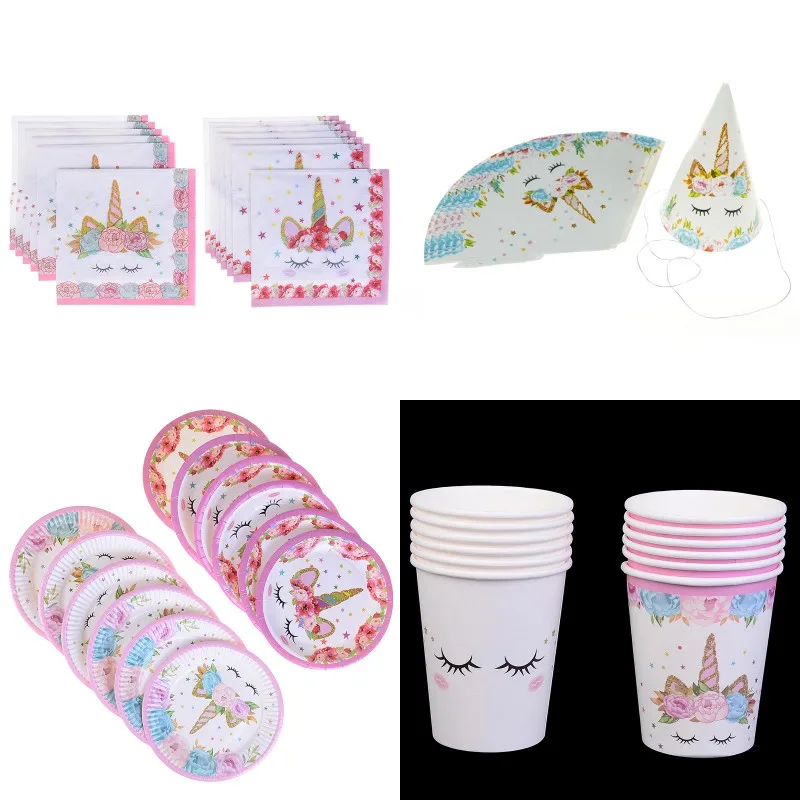 6PCS Party Birthday BABY SHOWER Unicorn Paper Cups/Plates/Napkin/Hats Birthday Decorations Kids Baby Shower Party Supplies
6PCS Party Birthday BABY SHOWER Unicorn Paper Cups/Plates/Napkin/Hats Birthday Decorations Kids Baby Shower Party Supplies