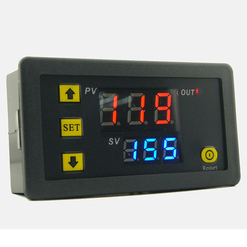 DC12V AC110V-220V LED Home Automation Delay Timer Control Switch Relay Module Digital display
DC12V AC110V-220V LED Home Automation Delay Timer Control Switch Relay Module Digital display