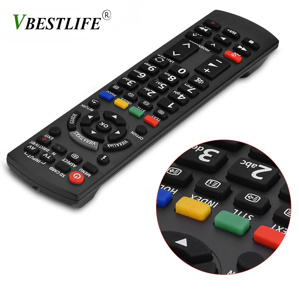 Universal Remote Control for Panasonic 3D TV N2QAYB000715 N2QAYB000863 N2QAY B000486 N2QAYB000430 N2QAYB000827 TV Controller
Universal Remote Control for Panasonic 3D TV N2QAYB000715 N2QAYB000863 N2QAY B000486 N2QAYB000430 N2QAYB000827 TV Controller