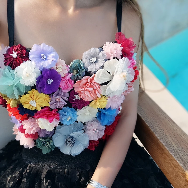 2019 Autumn Newest Woman Tank Tops Floral Appliques Off Shoulder Spaghetti Strap Slim Sexy V Neck Short Camis Club Party Top
2019 Autumn Newest Woman Tank Tops Floral Appliques Off Shoulder Spaghetti Strap Slim Sexy V Neck Short Camis Club Party Top