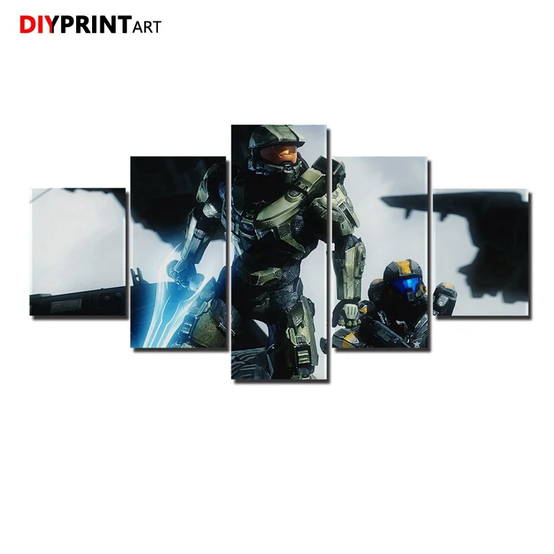 Halos 5 Guardians Master Chief 5 Pcs/set Wall Art Canvas Painting Living Room Home Decoration A1466
Halos 5 Guardians Master Chief 5 Pcs/set Wall Art Canvas Painting Living Room Home Decoration A1466