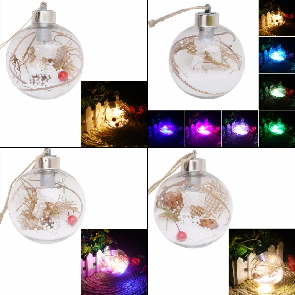 LED Transparent Ball Light Christmas Tree Hanging Ornament Navidad Decoration Christmas Decorations For Home
LED Transparent Ball Light Christmas Tree Hanging Ornament Navidad Decoration Christmas Decorations For Home