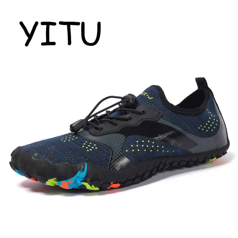 YITU Summer Water Shoes Man Outdoor Sneakers Sports Lightweight Men's Barefoot Five Fingers Shoes Male Aqua Shoes Fitness 2019
YITU Summer Water Shoes Man Outdoor Sneakers Sports Lightweight Men's Barefoot Five Fingers Shoes Male Aqua Shoes Fitness 2019