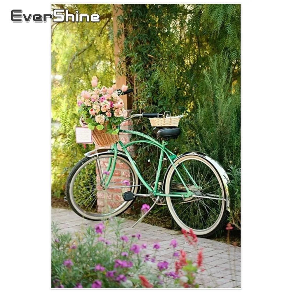 EverShine 5D DIY Diamond Painting Full Round Bicycle Pictures Of Rhinestones Diamond Embroidery Flowers Home Decor New Arrivals
EverShine 5D DIY Diamond Painting Full Round Bicycle Pictures Of Rhinestones Diamond Embroidery Flowers Home Decor New Arrivals