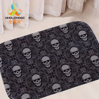40x60cm/15.6x23.6'' Skull Mat Floor Carpet Letter Coral Fleece Rug Doormat For Hallway Non-slip 1PCS/Lot
40x60cm/15.6x23.6'' Skull Mat Floor Carpet Letter Coral Fleece Rug Doormat For Hallway Non-slip 1PCS/Lot