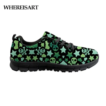WHEREISART Men's Shoes Casual Shoes Skull Punk Shoes Breathable Men Hip Hop Style Male Flats Sneaker Green Cool Chaussure Tenis
WHEREISART Men's Shoes Casual Shoes Skull Punk Shoes Breathable Men Hip Hop Style Male Flats Sneaker Green Cool Chaussure Tenis