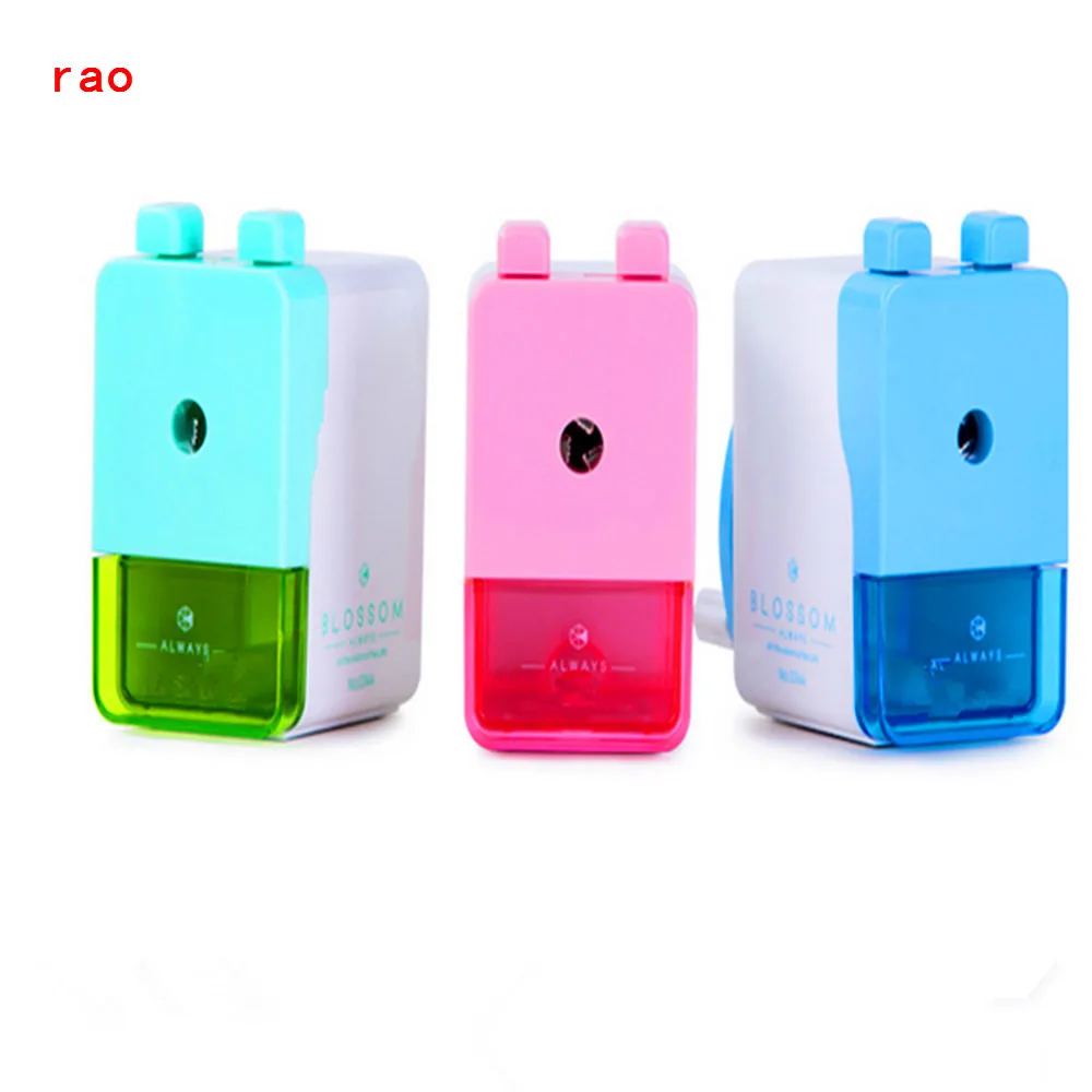 3 colors 0744 Model School Office Supplies Pencil Sharpener Hand Crank Manual pencil Stationery Desktop Creative Design Kids
3 colors 0744 Model School Office Supplies Pencil Sharpener Hand Crank Manual pencil Stationery Desktop Creative Design Kids
