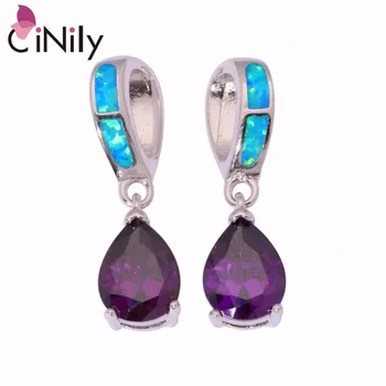 CiNily Created Blue White Fire Opal Purple Blue Zircon Silver Plated Wholesale For Women Jewelry Stud Earrings 7/8" OH4174-75
CiNily Created Blue White Fire Opal Purple Blue Zircon Silver Plated Wholesale For Women Jewelry Stud Earrings 7/8" OH4174-75
