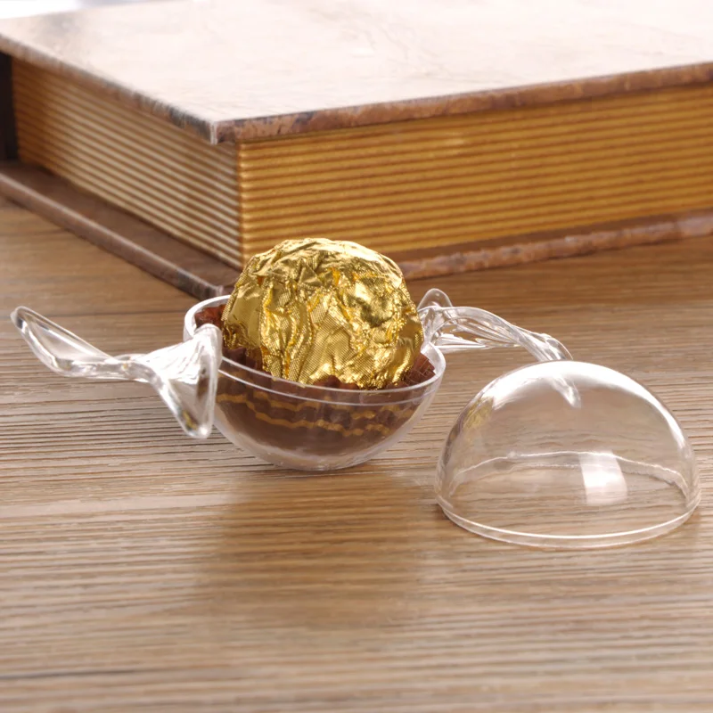 Big candy shape candy boxes plastic hollow ball wedding festival DIY candy box plastic ball small ornaments gift box
Big candy shape candy boxes plastic hollow ball wedding festival DIY candy box plastic ball small ornaments gift box